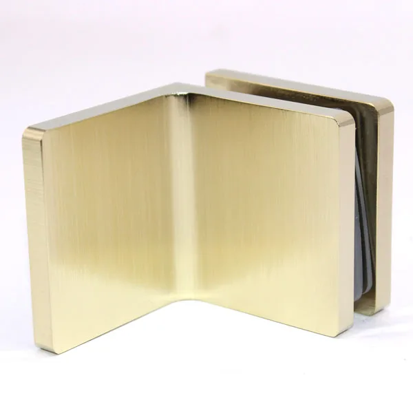 Латунь, Matt Brushed Gold, 90°, Премиум, R105